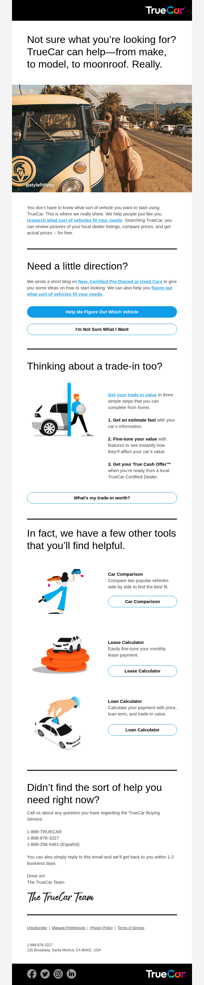 Vehicles & Parts Email Design