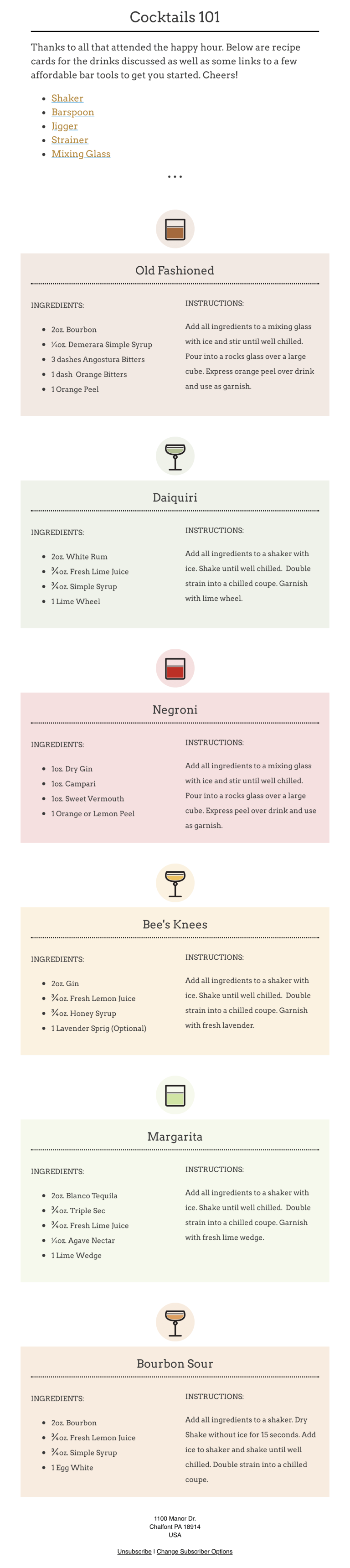 Web Fonts / Typography Email Design