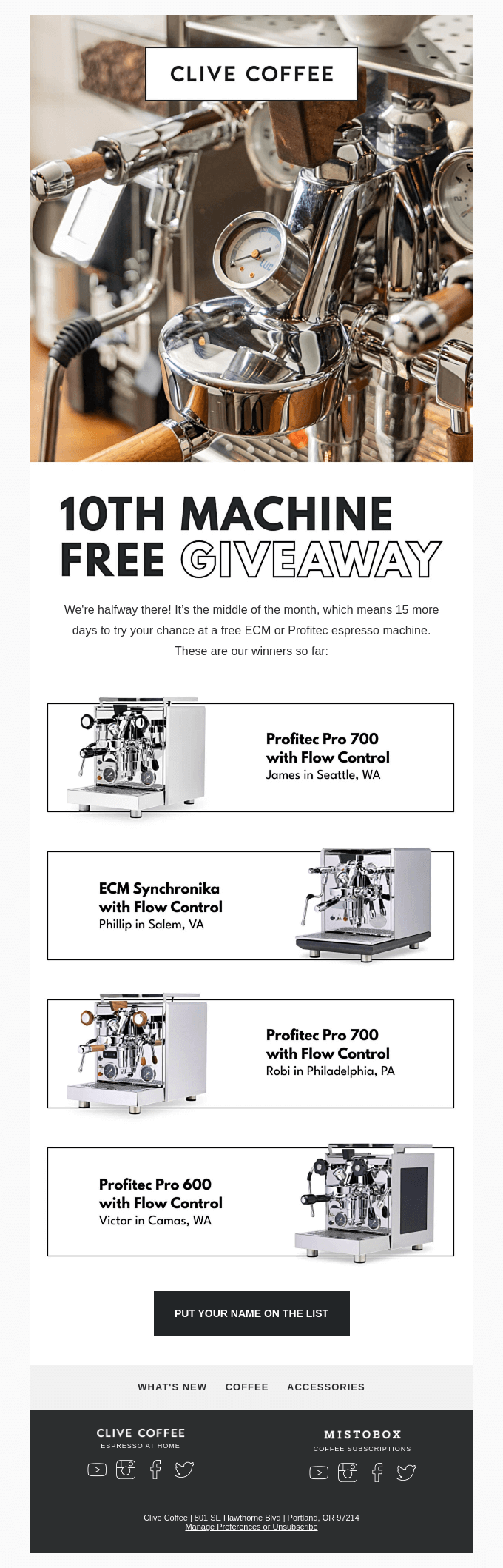 Newsletter Email Design