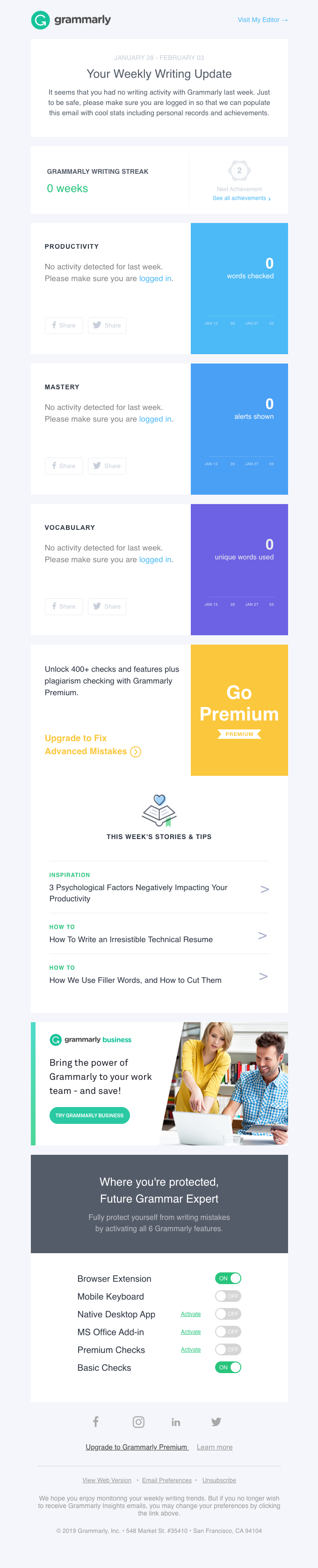 Personalized Email Design